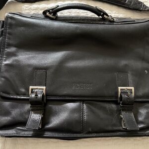 Kenneth Cole Reaction leather briefcase